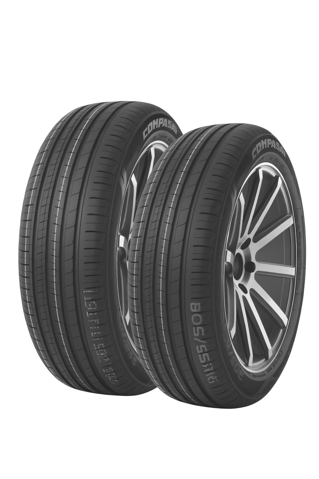 Kit de 2 Llantas Compasal 195/55R16 Blazer HP 87 V