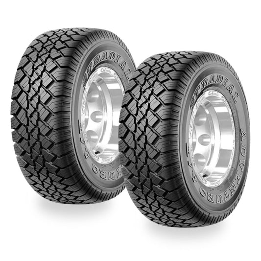 Kit de 2 Llantas GT Radial LT235/75R15 Adventuro A/T 104/101S