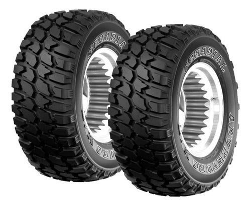 Kit de 2 Llantas Lt305/70r16 118/115q Adventuro M/t Gt Radial Índice De Carga 118/115