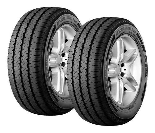 Kit de 2 Llantas 195r14c 106/104r Maxmiler Pro Gt Radial