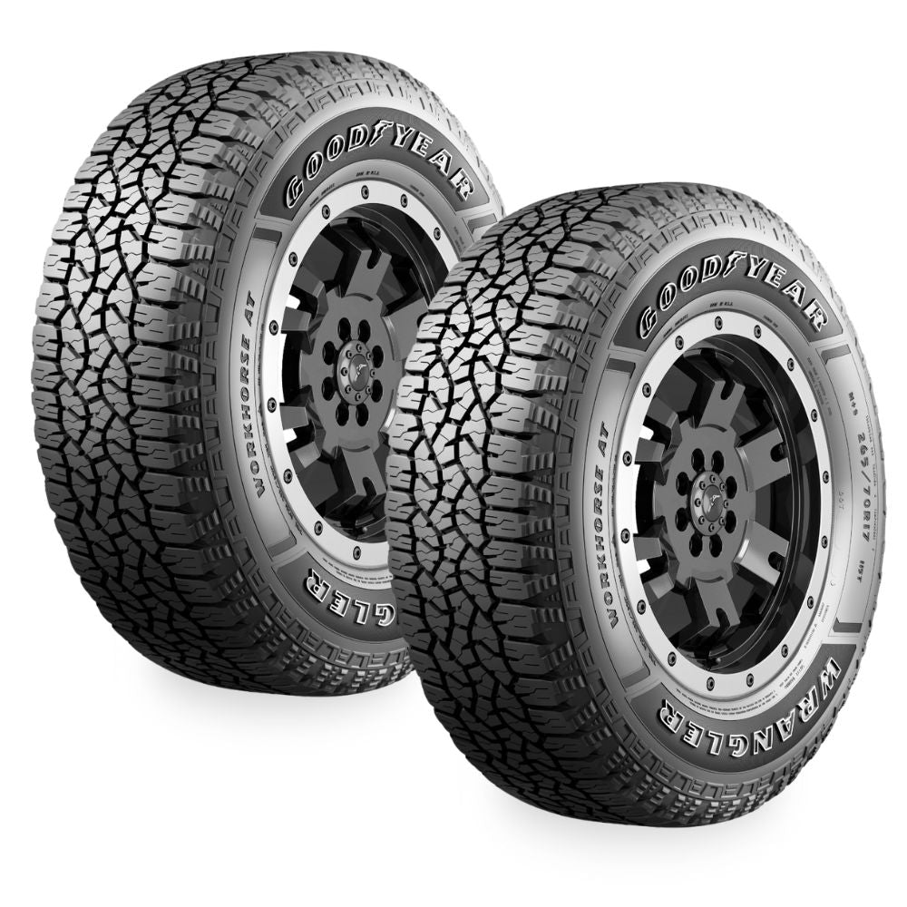 Kit de 2 Llantas Goodyear 235/75R15 Wrangler WorkHorse AT 109S XL