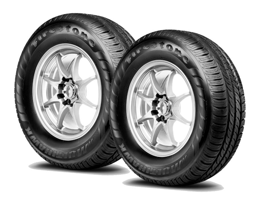 Kit de 2 Llantas P185/70R13 86t Multihawk Firestone