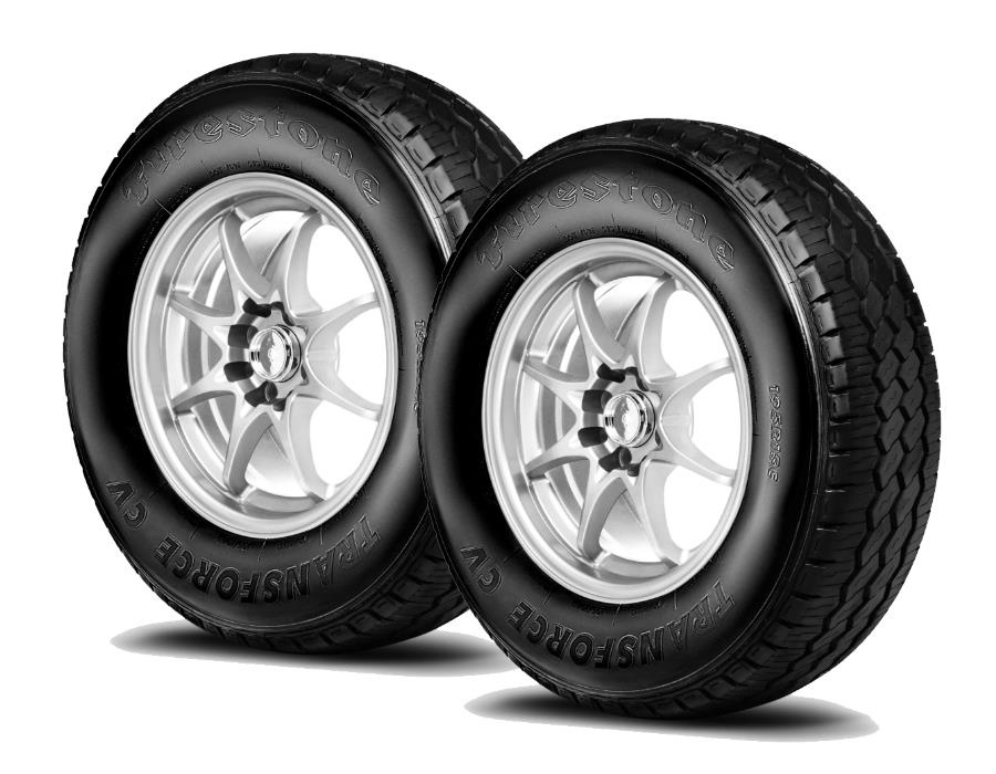 Kit de 2 Llantas 195R15 106/104R Transforce CV Firestone