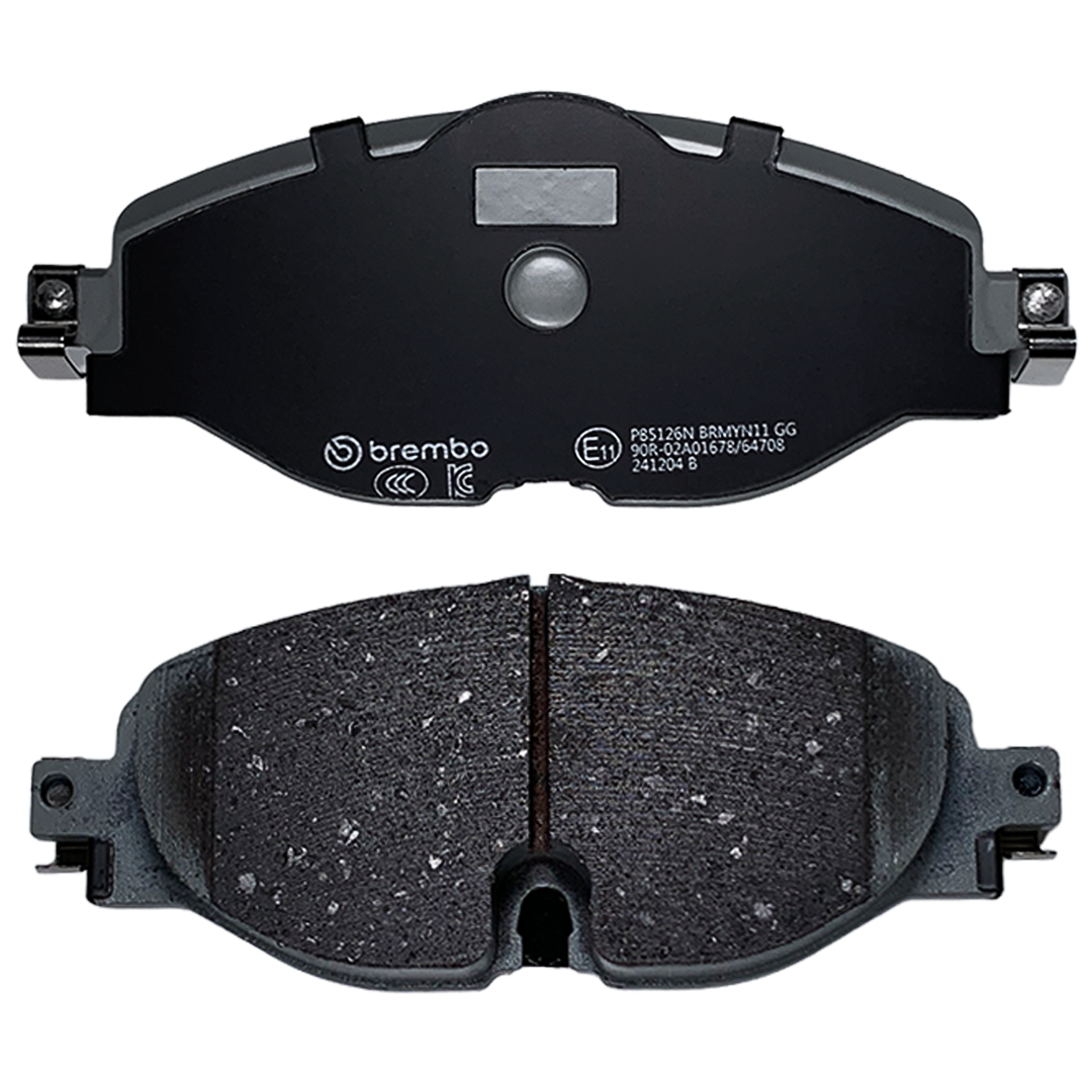BALATAS DELANTERAS CERAMICA BREMBO VW GOLF/AUDI/SEAT/JETTA/TAOS 2012-2023