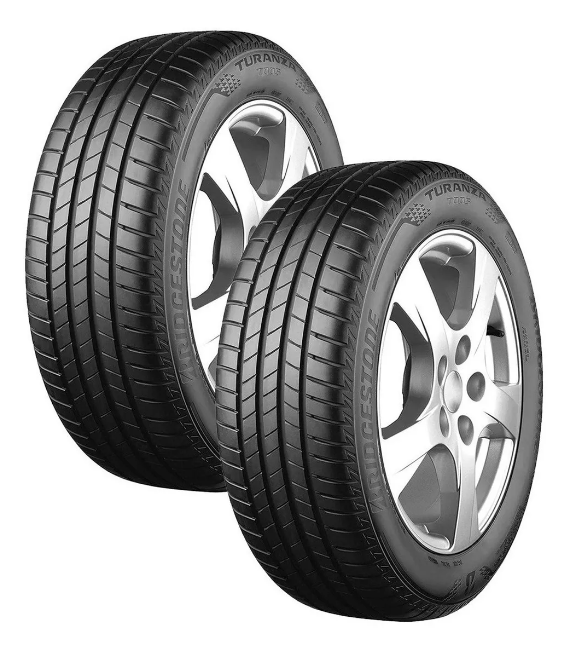 Paquete de 2 Llantas Bridgestone 225/40R18 Turanza T005 XL 92Y