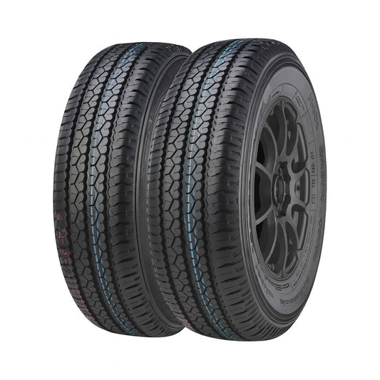 Paquete de 2  Llantas Compasal 195R15C Vanmax 106/104 R 8PR
