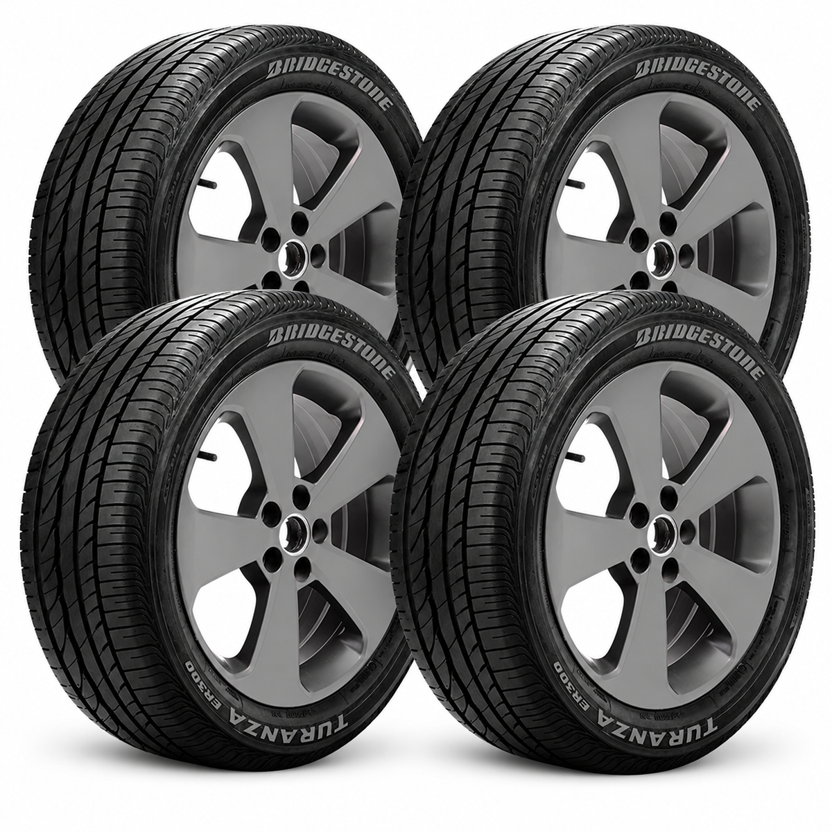 Paquete de 4 Llantas Bridgestone  Turanza ER300 215/55R17 94V