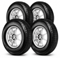 Paquete de 4 Llantas Firestone Transforce CV 195R15C 106/104R