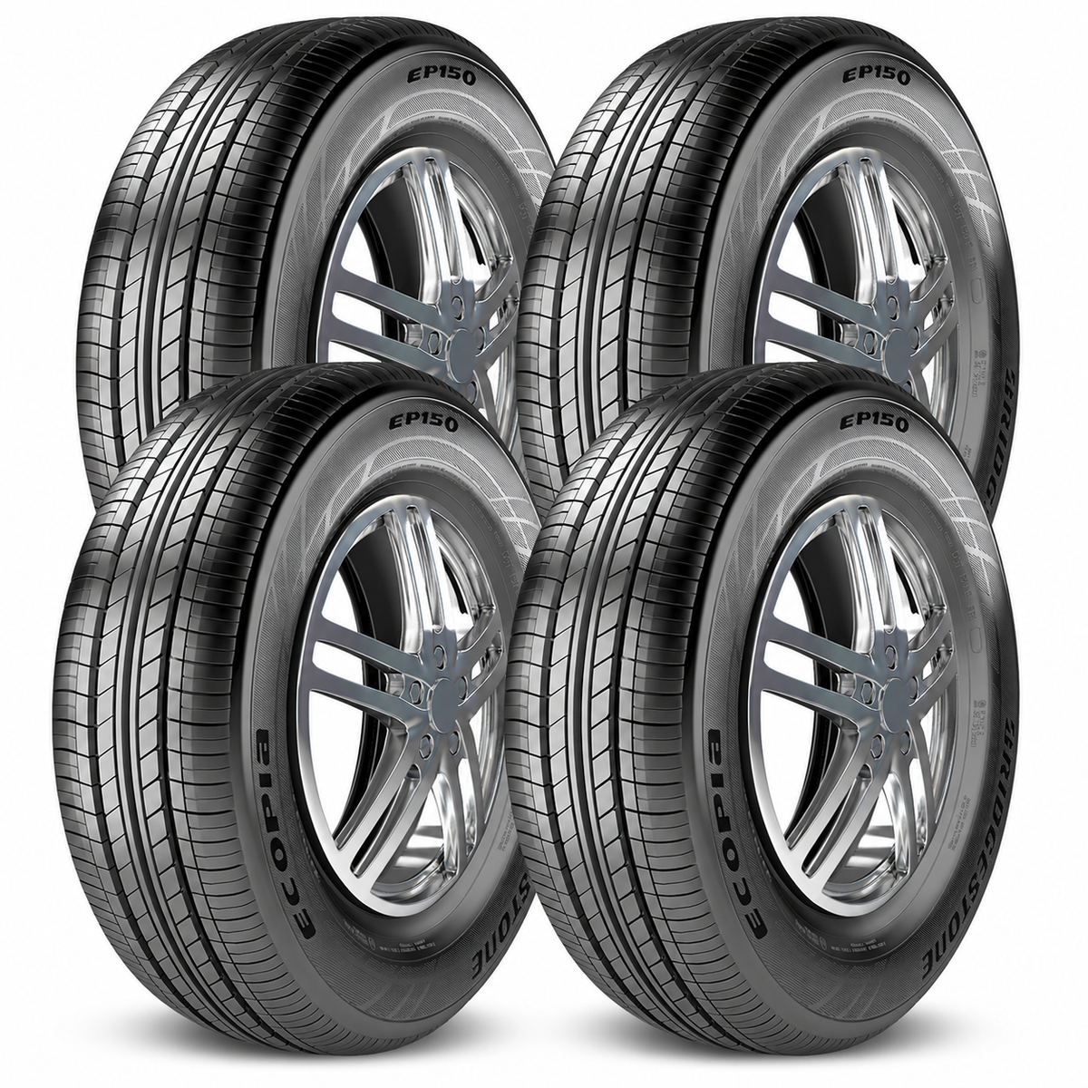 Paquete de 4 Llantas 185/65R15 88T Ecopia EP150 Bridgestone