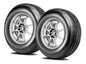 Paquete 2 Llantas 195r15c 106s Rd 613 Steel Bridgestone