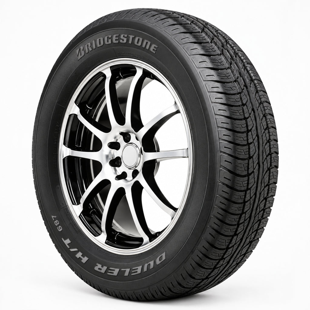 Paquete de 2 Llantas Bridgestone Dueler H/T 687 215/70R16 99S
