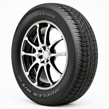Paquete de 2 Llantas Bridgestone Dueler H/T 687 215/70R16 99S