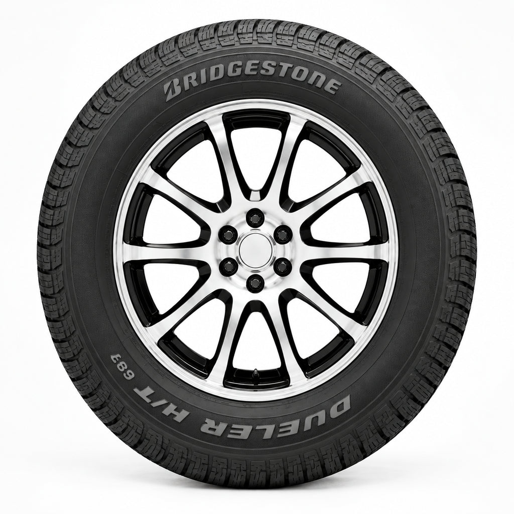 Paquete de 2 Llantas Bridgestone Dueler H/T 687 215/70R16 99S