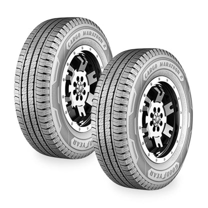 Kit de 2 Llantas Goodyear 205/75R16 Cargo Marathon 2 113/111Q