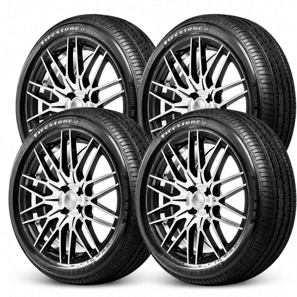 Paquete de 4 Llantas Firestone FT140  205/55R17 91V