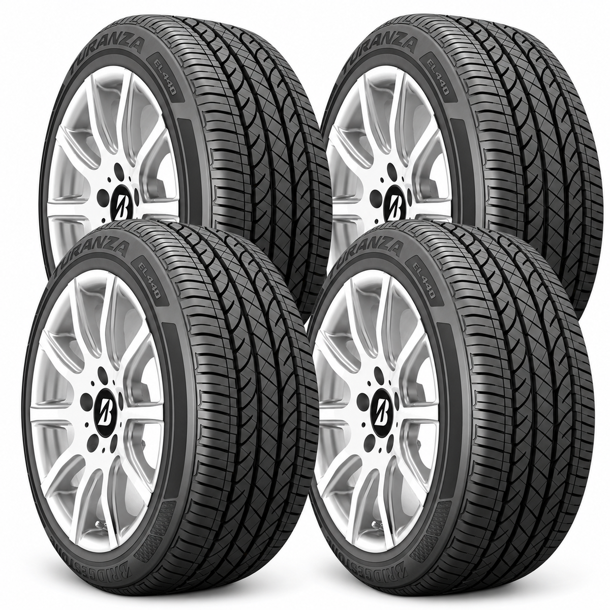 Paquete de 4 Llantas Bridgestone Turanza EL440  215/45R18 89V