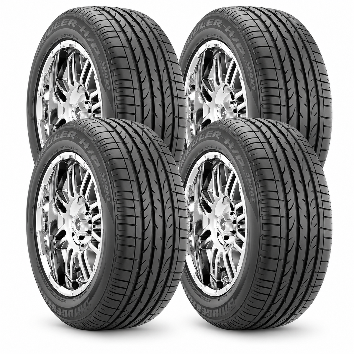 Paquete de 4 Llantas Bridgestone Dueler HP Sport 225/55R18 98H