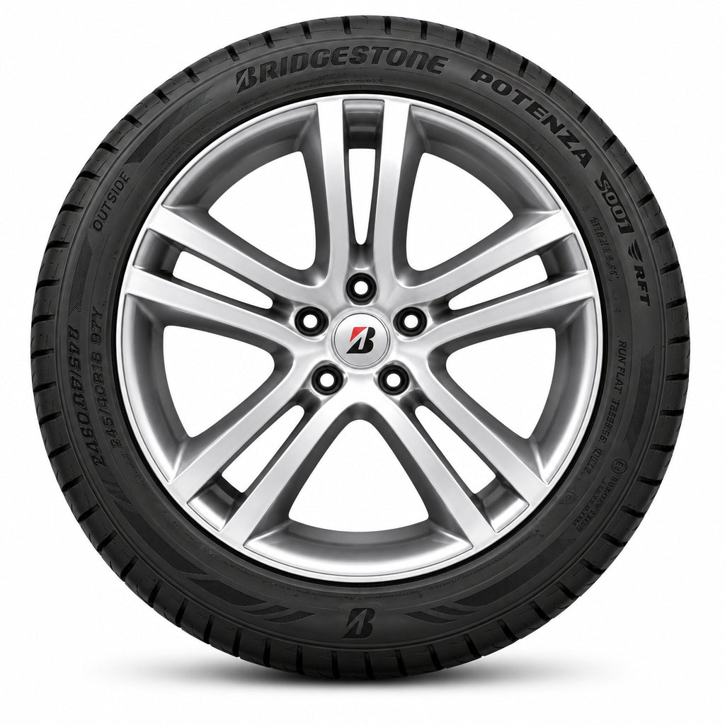 Paquete de 2 Llantas Bridgestone Potenza S001 RFT 255/45R17 98W