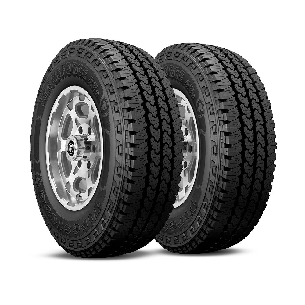 Paquete de 2 Llantas Firestone Transforce A/T2 LT235/80R17 120/117R