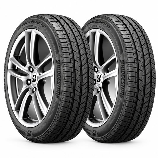 Paquete de 2 Llantas Bridgestone DriveGuard Plus 245/45R19 102W XL RFT